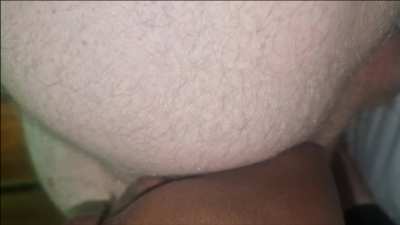 I go deeper until he forgets his name