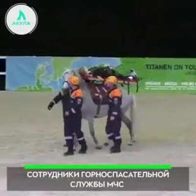 Is he badly hurt? How about now?