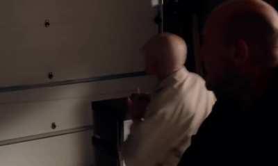 breaking down (in tears)