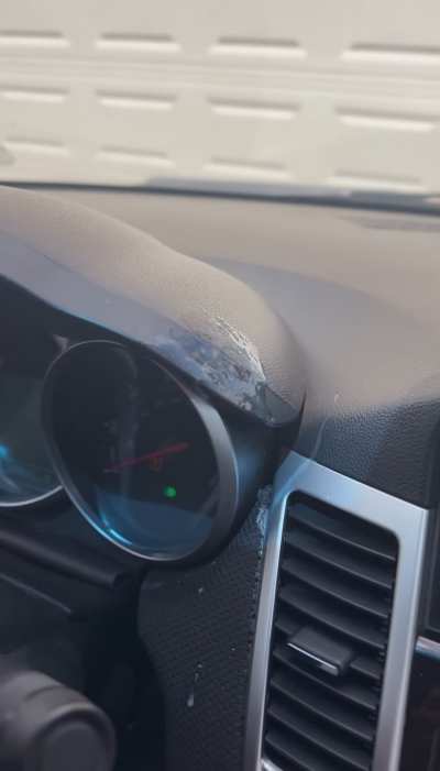 [38] made a mess in my rental car. 