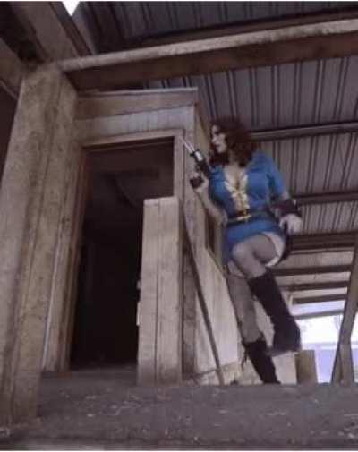 One bouncy vault dweller