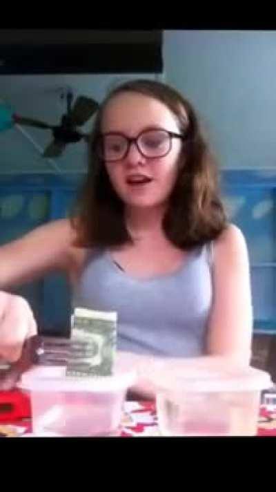 Instant Regret Doing Science Experiment.......