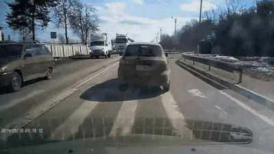 Meeting new friends on the road