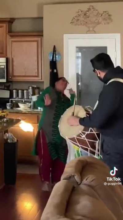 Momma's still got the moves.