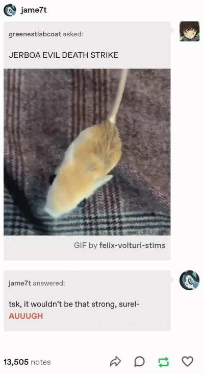 evil jerboa death strike