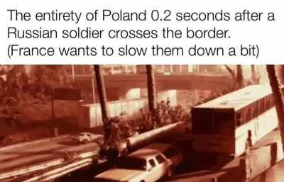 1 French guy > 38 million Poles -Charles de Gaulle 2022