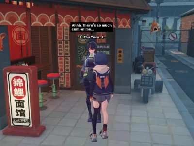 Ah what did you say zhu? I didnt catch that. 