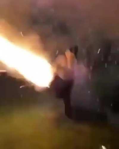 Miguel The Riskrunner: Wielder of the Incendiary Machine Gun, known for his maniacal laughter.