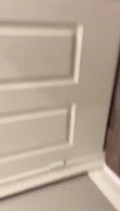 Men points a firearm as has balls and accidentally pulled the trigger 🙁