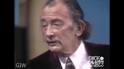 Can you believe this man is revered in the art world. He had to have been unstable.