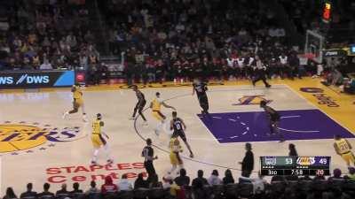 [Highlight] Terence Davis tries AD and gets sent back with a nasty rejection