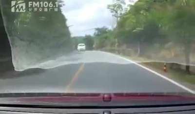 Flashing your lights isn’t going to help, idiot.