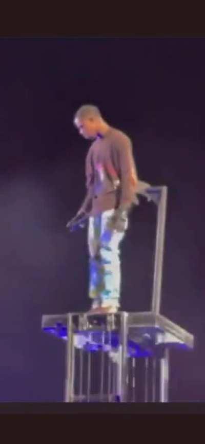 Travis was really doing the robot while people were being resuscitated