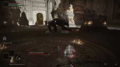 Maliketh down, only 3 bosses remain in the base game