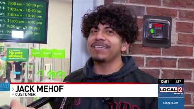 1st Customer in Northern Kentucky’s Publix Grand Opening Trolls Local News