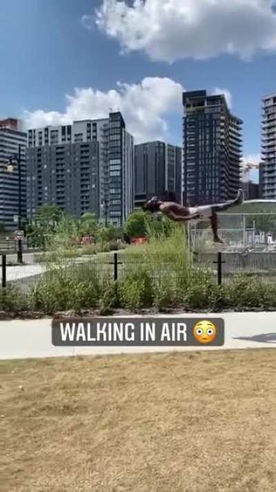 HMRB while I do a back flip