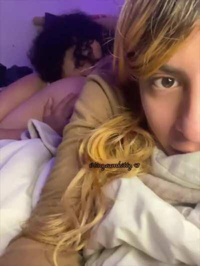 He won’t stop licking my boy pussy 🫣👅📸