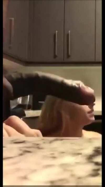 Melody Parker Born in 2000, 18 years old goes straight to interracial , loved black guys while in school