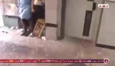 What a shame ! Israeli Army detains hundreds of displaced citizens after stripping them of their clothes and blindfolding them – has also blown-up specialized surgery building in basement of Al-Shifa Hospital (Al Jazeera).