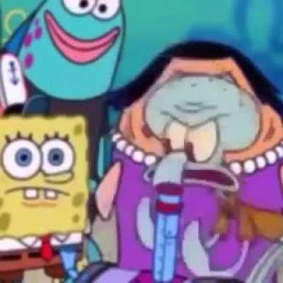 Spongebob roast squidward