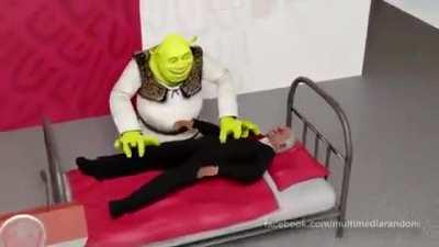 Shrek le hace cosquillas a AMLO
