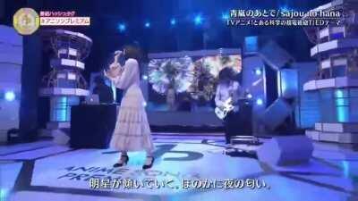 Toaru Kagaku no Railgun T Ending Theme 2「Aoarashi no Ato de」/「Memories of Youth」by Sajou no Hana - Performed Live at Anison Premium!