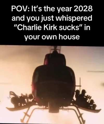 The conservative regime will find you