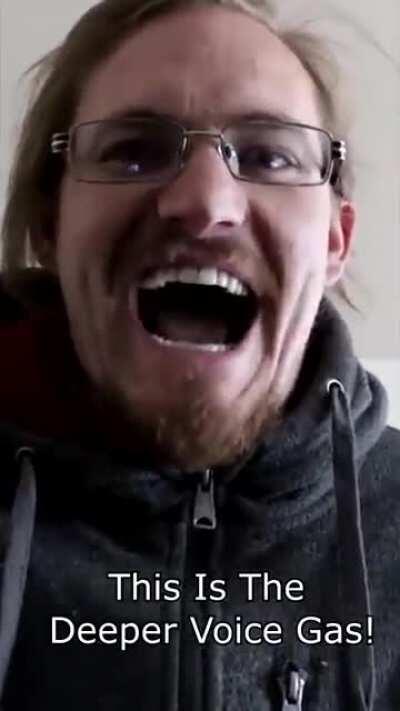 Breathing the world's heaviest non toxic gas