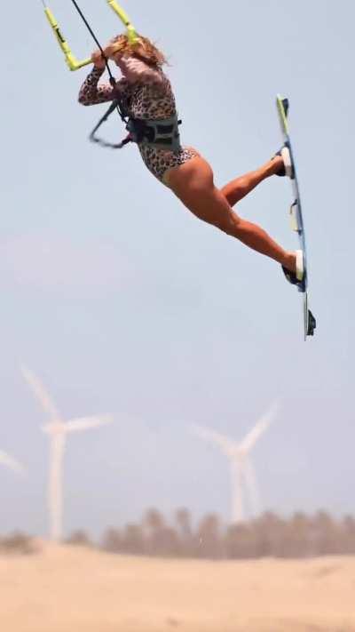 Paula Novotna - Czech Kitesurfer 