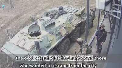 Documented Russian war crimes on February 25th in Hostomel