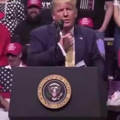 Oh dear God trump...