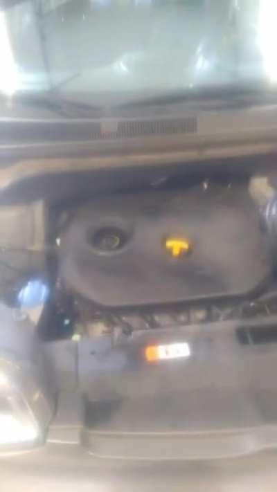 Here we go again. Kia soul, girl couldn't afford oil changes so she stopped doing them 2 years ago. Is also a grubhub driver...well was