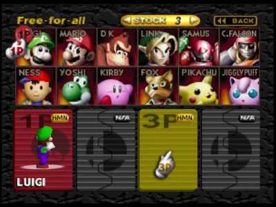 recreation of an old smash bros video I saw when I was younger