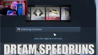 he's just really lucky