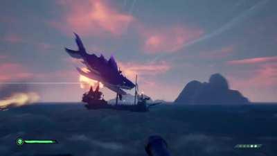 The legendary megalodon ghost ship