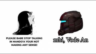 STFU Woman I’m listing to Vode An