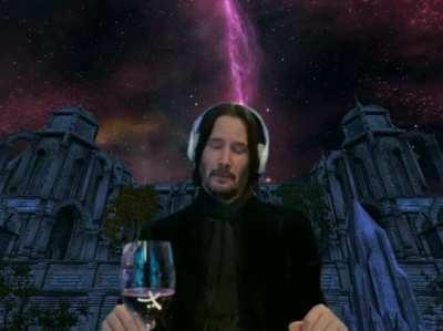 When oblivion theme kicks in