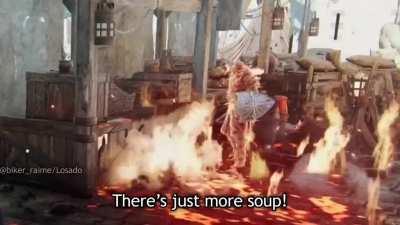 It means I’m at soup! [Oc]