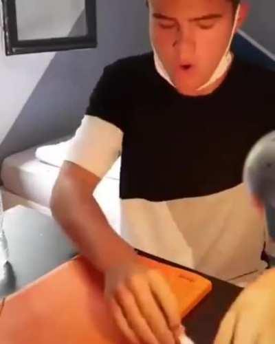 This man was dialed in