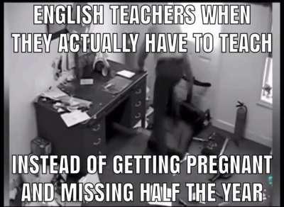 Engl*sh🤢 “teachers”🤮