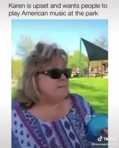 Karen can only stand Mexican music on Taco Tuesday