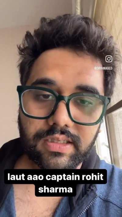 Rohit Sharma finally speaks out