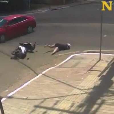 When getting hit by a car isn't enough