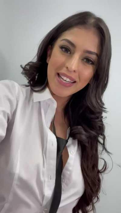 🟣 a schoolgirl is being examined by a doctor 🟣 | Sophia Leone by RealJamVR