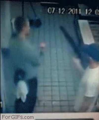 *comical slipping noises*