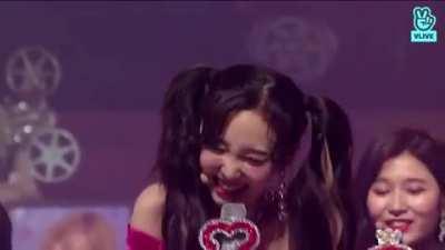 Cutie Nayeon laugh and smile