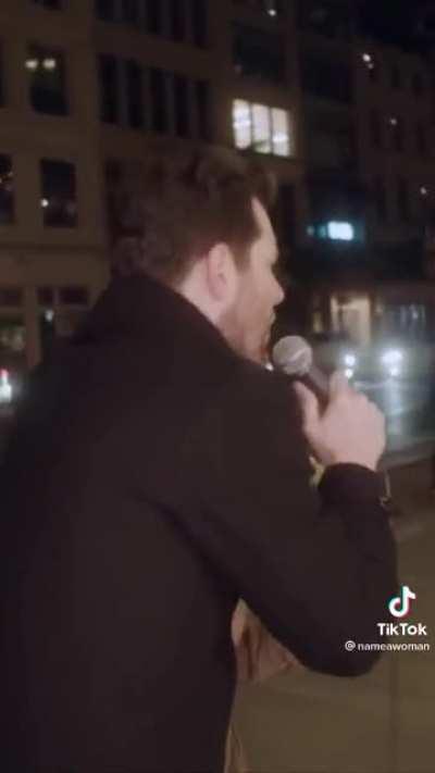 There was an attempt to bring straight people back