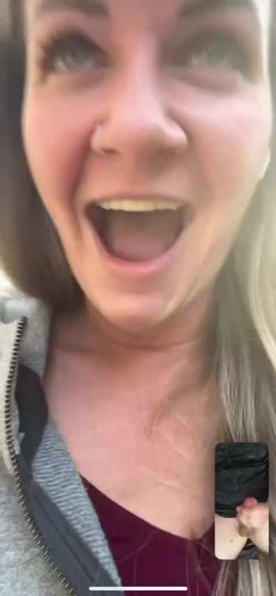 Cute MILF neglects my bros football practice to watch me beat my meat on facetime