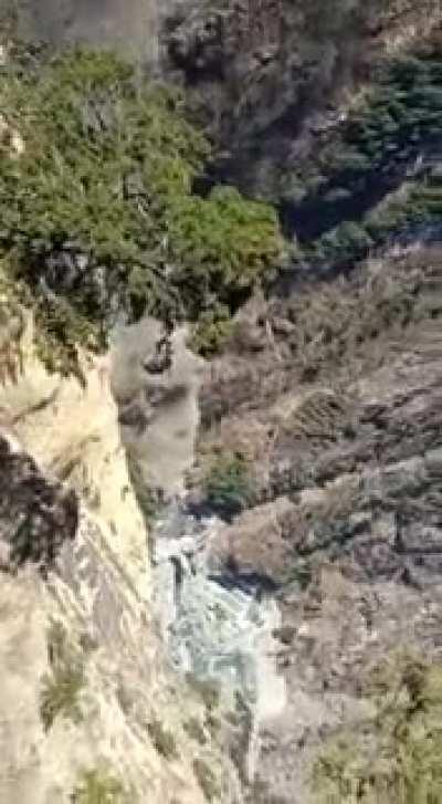 Glacier Burst causes a flashflood in Uttarakhand, Northern India.