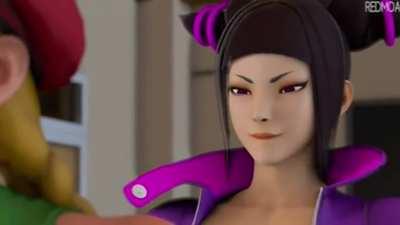 Street fighters fight just as well in the sheets, probably